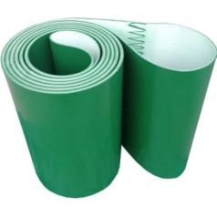 Grünes PVC-Förderband 1150 x 50 x 3 mm flexibel ideal für den industriellen Einsatz passt Umfang 800-1250 mm schwere Leistung