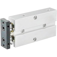 Pneumatischer Zylinder aus Aluminiumlegierung TN10/16/20/25/32 mm Bohrung 10/20/30/40/50/60/70/75/80/100/125/150 mm Hub 1 Stück(Stroke 90mm,Bore 32mm)