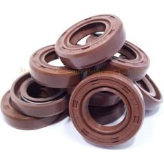 Tc Type Shaft Seals 105 * 140 * 12 105x140x12 108 * 140 * 15 108x140x15 Fluor FKM Fluorkautschukfeder Zwei U-Lippen-TC-Dichtung Radialwellen-Skelett-Öldichtung(1Piece 105x140x12)