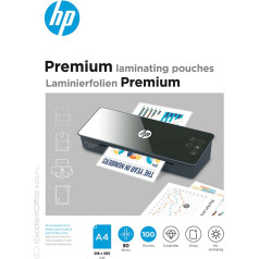 Hp premium laminēšanas plēve a4, 80 mic, 100 gab.