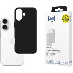 Matēts apvalks apple iphone 17 melns