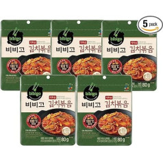 CJ Bibigo, Korean Stir Fried Kimchi 80 g x 5 (400 g, 14.1 oz)