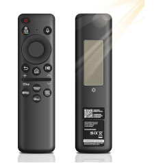 Replacement Remote Control for Samsung, BN59-01432A Solar Charging Voice Remote Control for Sam-Sung Smart TVs, Solar Remote Control Replacement Compatible with Samsung 2021-2023 Smart TV 4K HD TV Neo