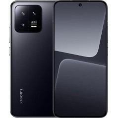 Xiaomi 13 Smartphone 12 GB/256 GB 6.36 Inch Display 5000 mAh 67 W Fast Charging Snapdragon 8 Gen 2 (Black)
