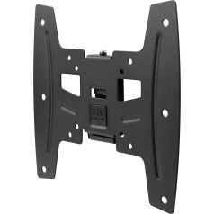 One For All Solid TV Wall Bracket Mount – Screen size 19-42 Inch - For All types of TVs (LED LCD Plasma) – Max Weight 50kgs – VESA 75x75 to 200x200 - Free Toolbox app – Black– WM4211