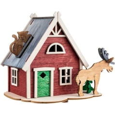 COLOURS MANUFAKTUR YOUR COLOUR YOUR LIFE Craft Set (Money Box Swedish House)