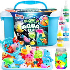 Klever Kits Magic Water Elf Toy Set, Fairy Water Gel Set, Make Your Own Water Pets, Toy, DIY Craft Set, Birthday Gifts for Children Aged 3+
