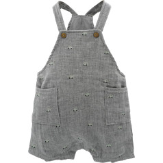 maximo Baby Bib Shorts Muslin Opening for Nappy Change GOTS