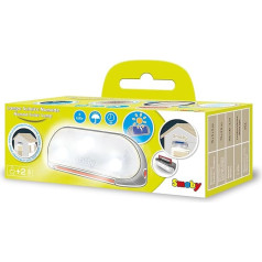 Smoby - Solar Light with Carry Handle - Playhouse Accessory, Removable Lamp, Indoor or Outdoor Lighting, 3 LEDs and Solar Panel, Fits Most Smoby Playhouses, Ages 2+