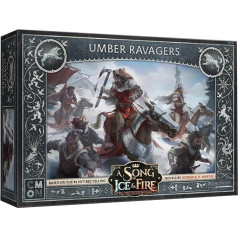 A Song of Ice and Fire Tabletop Miniatures GameHouse Umber Ravagers Unit Box - Fast and Merciless Cavalry! Strategy Game for Adults, Ages 14+, 2+ Players, 45-60 Minutes Playing Time