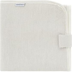 Cambrass Baby Changing Mat Portable Laminated Foldable Waterproof Comfortable and Ideal for Changing Your Baby Anywhere - Laminated Water Resistant Natural Beige 40x60cm