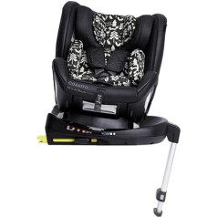 COSATTO Car Seat All in All Rotate i-Size 360° Spin - 360° Rotation, Group 0+123, 0-36 kg, 0-12 Years, ISOFIX, ERF, Anti-FEscape (Silhouette)
