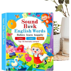 Talking Books | Reading Sound Books Toy for Babies | Talking Educational Games for Children Language Development