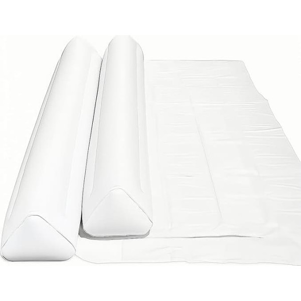 Inflatable Bed Rail for Toddlers, Elderly, Safe Bed Guard for Toddlers, Elderly, Safe Travel Cot Bumpers, Anti-Fall Cot Barrier Guard Rail