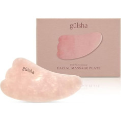 Gülsha Facial Massage Stone Pink Quartz Facial Massage Revitalises Improve Blood Circulation Exercises Gesi