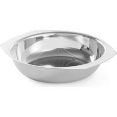 Dārzeņu salātu trauks, tērauds, 160 x 40 mm, dia. 160 x 40 mm