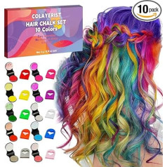 Hair Chalk for Girls Kids Temporary Hair Color Hair Spray Washable for Kids Teen Girls Christmas Gifts for Kids Gifts for 5-15 Year Old Girls