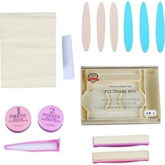 Fingernail Polish Tool - Glanzpuffercreme, Manikürepflegevorrichtung | Stärkung Der Nagelreparatur, Nagelglättungsprodukt, Sanfte Anwendungsoberfläche, Tägliches Behandlungskit Für Salon Home Enhancem