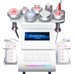 STMKB Vakuum-80k-Ultraschall-Kavitationsgerät, Multifunktionales Anti-Falten- Und Körperformungs-Schönheitsinstrument, Touchscreen, Entfernt Cellulite, Reduziert Falten Und Verkleinert Poren