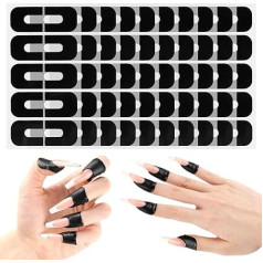 Nagellackschutz für Finger, Gel-Nagelaufkleber, Abziehbarriere 99,99%+ UV-Fingerschutz, Hauthautschutz (1 Stück (300 Stück)