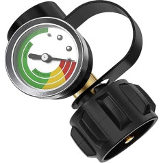 Füllstandsanzeiger,Druckmessgerät für flaschen | 2,3-18,1 kg Drucküberwachungsgerät Leckdetektor - Für Campingkocher Feuerstellen Heizungen BBQ Grills Brenner 2-18kg