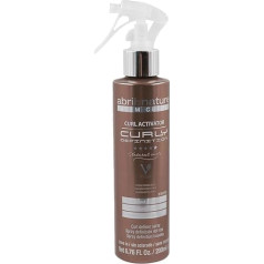 abril et nature - Styling Curl Activator - Curl Spray - For Curly or Wavy Hair - Long-lasting and Extra Strong Fixing - Defined Curls - Shine and Anti-Frizz - 200 ml