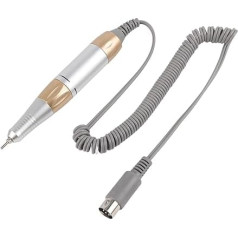 Nail File Electric Nail Cutter, Handpiece Cutter Manicure Nail Drill Machine Manicure Nail Drill Replacement for Electric Nail Manicure Machine 35000 rpm