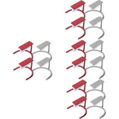 Healvian Nail Holder Tool Holder for Nail Tools Para Uñas Manicure Table Nail Station Nail Art Tool Multitools Manicure Tools Nail Stand Magnet Set 3D Pack of 16