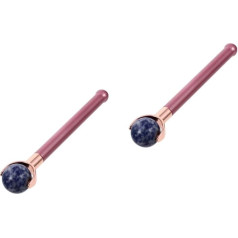 Ipetboom Roller Massager Multifunctional Tool Face Scroll Wheel Head Change Jade Pack of 2