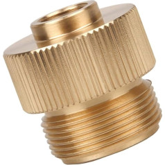 BESTonZON Campingkocher-adapter Für Ventil Propangastanks-ausgang Universeller Umrüstkopf Für Outdoor-gasflaschen Korrosionsbeständiges Kupfer Einfacher Anschluss Und Befüllung