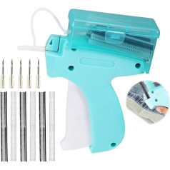Stitchy Quick Clothing Fixer, Stitch Gun with Storage Box, Small Micro Stitch Gun for Clothes, Sewing Quick Stitch Gun, Mini Stitch Gun for Sewing Tagging Gun for Clothing, Price Label Gun (Blue)