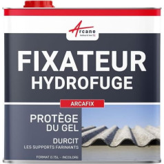 Hydrophobic Fixative for Brittle Surfaces and Dust-Repellent: Arcafix - 0.75 L (up to 3.75 m²)