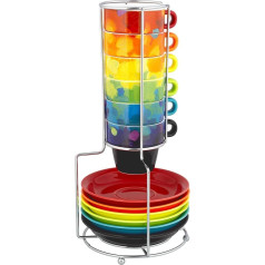 Pylones, Espresso Cup Tower - Café des Artistes Palette