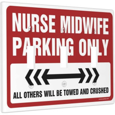 CakJuice Farmhouse Lichtschalter-Abdeckungen, Krankenschwester, Hebamme, Parkplatz, nur Schalter, Wandplatte, dekorative Lichtabdeckung, Lichtschalterabdeckung, 3 Schalter