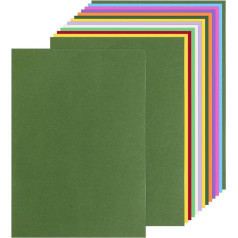 50 Sheets Coloured Card Paper A4 Thick Paper 250gsm Blank Heavy Cards Warehouse Construction Paper Craft Paper for Invitations, Printers, Postcards, Thank You Cards, DIY Cards (A4)
