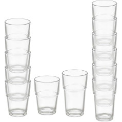 San Ignacio Set of 12 stackable glasses, 270 ml, 370 ml, VIVALTO collection