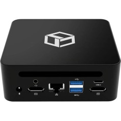 Qoobe Mini pc ap1215u i3-1215u/16gb/ssd 1tb/win 11 pro melns
