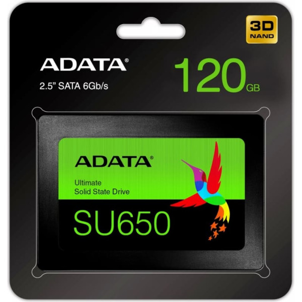 ssd ultimate su650 120gb 2.5 s3 3d tlc mazumtirdzniecība