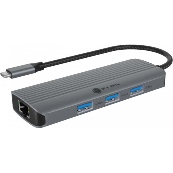 Dokēšanas stacija ib-dk4034a-cpd 6in1, hdmi,usb,pd,lan