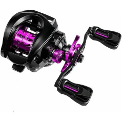 Spinnrolle Angelrolle Mit Anti Explosions Schnur Tropfenförmigem Rad 8Kg 7,2:1 Übersetzungsverhältnis Doppelter Schnurbecher Karpfenrolle Roller