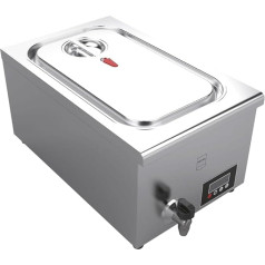 METRO Professional Sous Vide 24 Litre Stainless Steel Cooker with Seal Lid