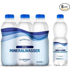 Still Mineral Water by Amazon, 6 x 500 ml
