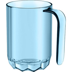 Toothbrush Cup, PET Mouthwash Cup for Bathroom/Bedside/Travel, Minimalist Design, Sturdy & Fashionable, 7.3 x 10.3 cm, 200 g