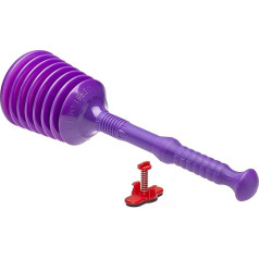 Plunger - Fix blocked drains and sinks with our Big Master Plunger (Turquoise) by Turboproducts