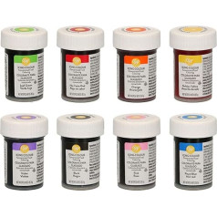 bakeryteam Wilton bakeryteam Edition Food Colouring Set (8 x 28 g)