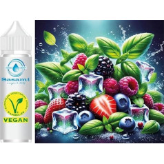 Berry Basil Bliss - Forest Fruit Basil Ice Aroma Concentrate - Vegan - Sasami - 10 ml