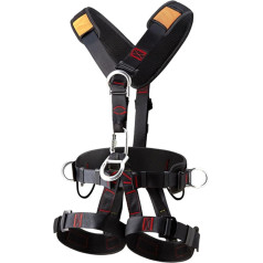 Iouyjiu Fall Protection Harness, Adjustable Buckles Harness, Detachable Fall Harness, Tree Climbing Gear, Hunting Safety Harness, Construction Safety Equipment, Lightweight Climbing Harness for Men