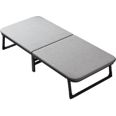 WANGCEPLSD Faltbett, Feldbett Klappbar, Liege Klappbar, Klappbett mit Rädern, Geeignet für Gästezimmer, Camping, Büro, Schlafzimmer und Wohnzimmer(70cm)