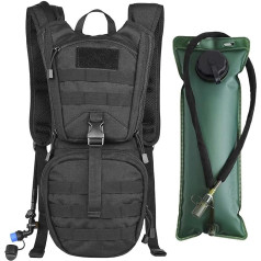 Zyeatary Der Trinkrucksack mit 3L Eva Wasser Blase Wasser Rucksack zu Dem Radfahren Wandern Klettern Jagd Radfahren
