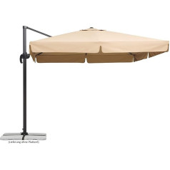 Schneider Rhodos Parasol, Approx. 300 x 300 cm, 8 Pieces, Square